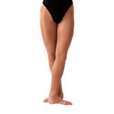 Silver Legs Stirrup Shimmer Dance Tights
